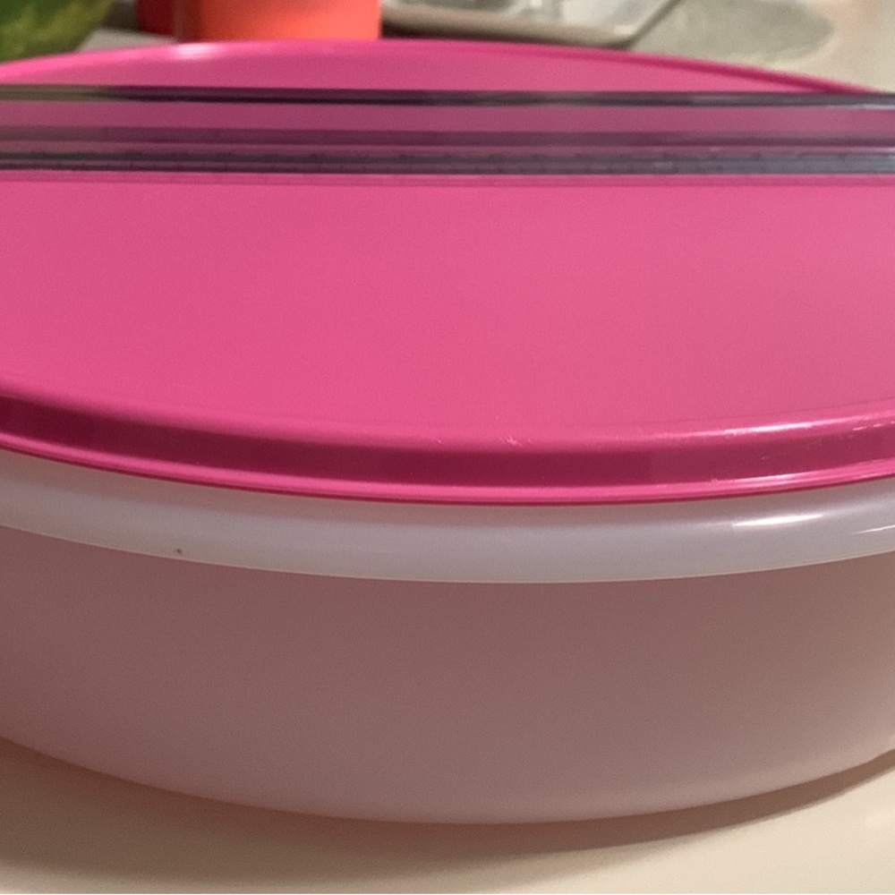 Tupperware cake/cupcake/snack holder